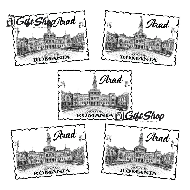 Arad romania, primaria, magnet frigider mgs092v